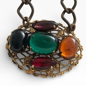 Czech-style Upcycled Necklace